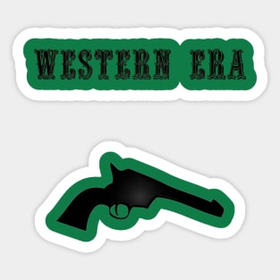 Western Era - Revolver 1 Sticker